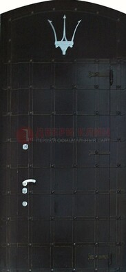 Металлическая арочная дверь ДА-22 высокого качества в Казани