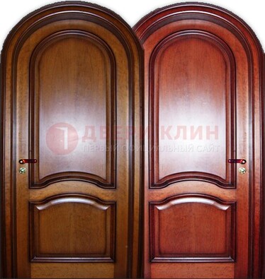 Входная арочная дверь МДФ внутри ДА-5 для сельского дома в Казани