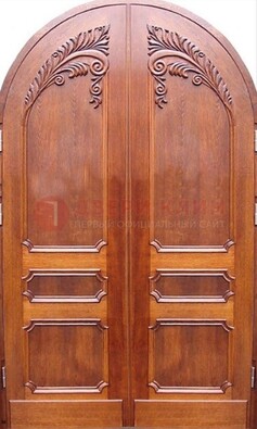 Металлическая арочная дверь ДА-9 в салон красоты в Казани