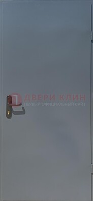 Серая противопожарная дверь ДПП-18 в Казани