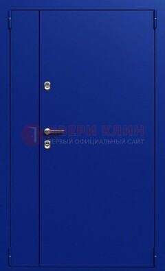 Синяя тамбурная дверь ДТМ-23 в Казани