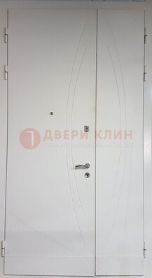 Белая тамбурная дверь ДТМ-31 в Казани