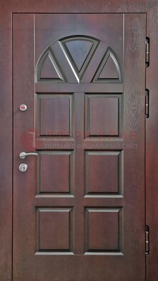 Уличная стальная дверь с виноритом ДВТ-166 в Казани