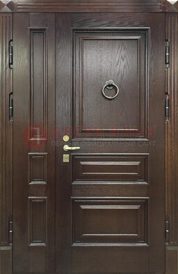 Полуторная металлическая дверь с виноритом ДВТ-253 в Казани